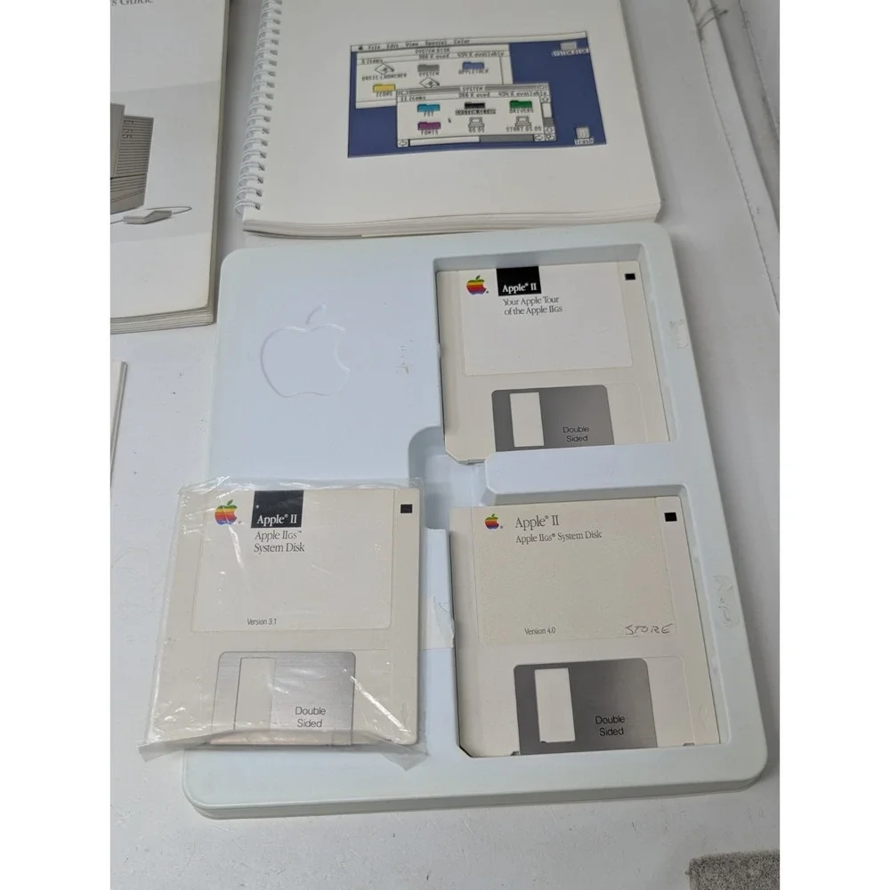 Apple Iigs System Computer‎ Software Update Version 4.0 Complete Big Box VTG